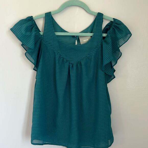 Anthropologie Maeve off the shoulder tank top. Size 0 - Picture 1 of 6